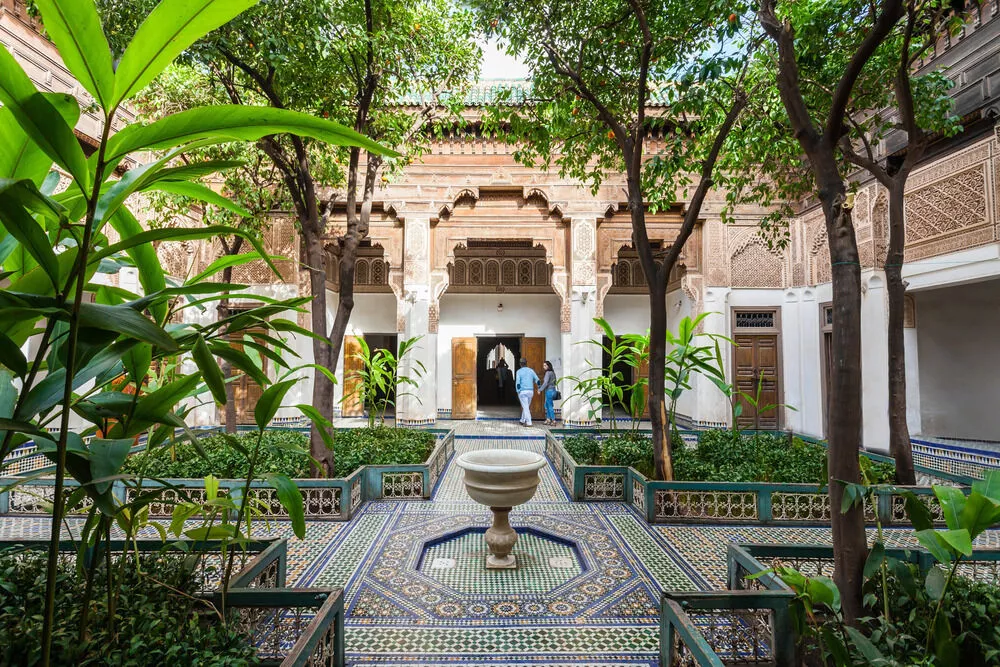 Bahia Palast Marrakesch