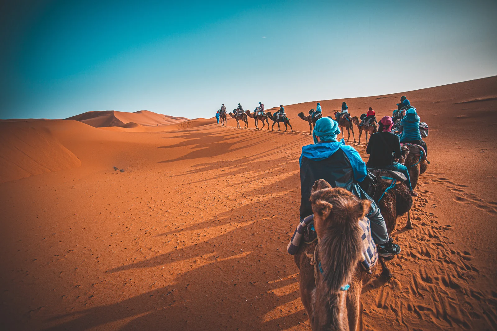 Dünenlandschaft Sahara