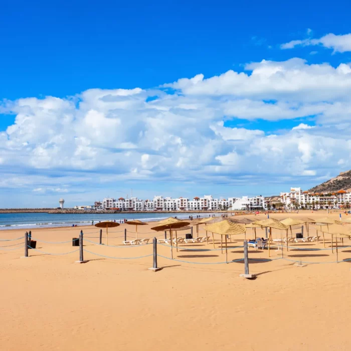 Agadir Strand, Marokko