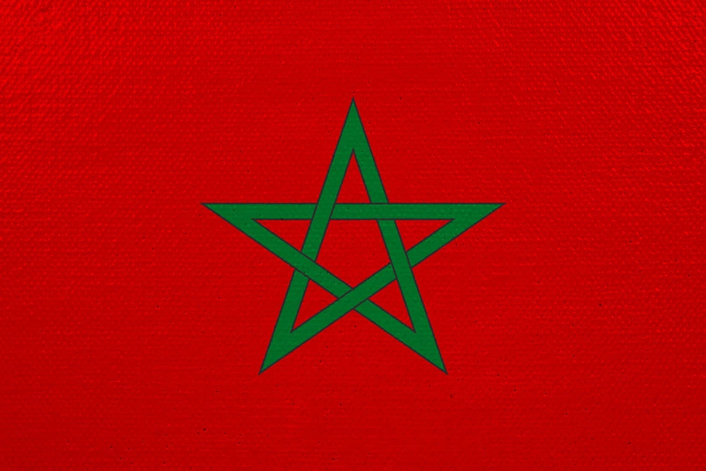 Flagge Marokkos