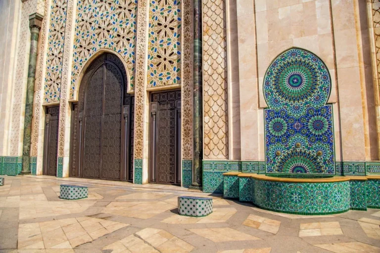 hassan ii moschee, Casablanca Marokko